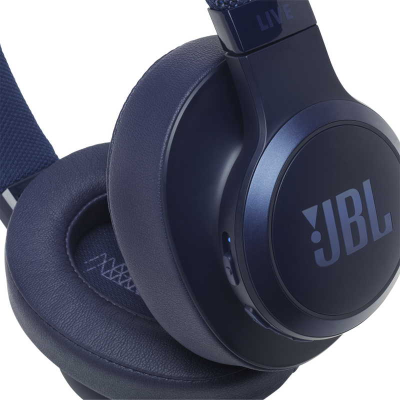 JBL LIVE 500BT - Blue - Your Sound, Unplugged - Detailshot 3 image number null